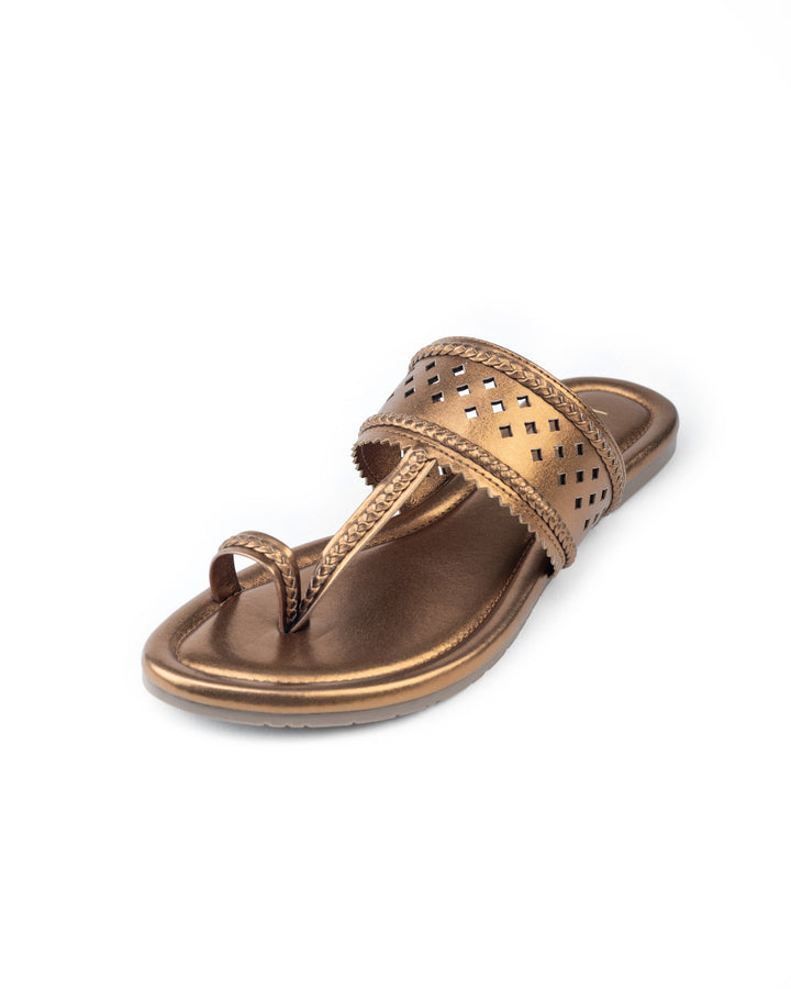 Tanya Copper Kolha Flats