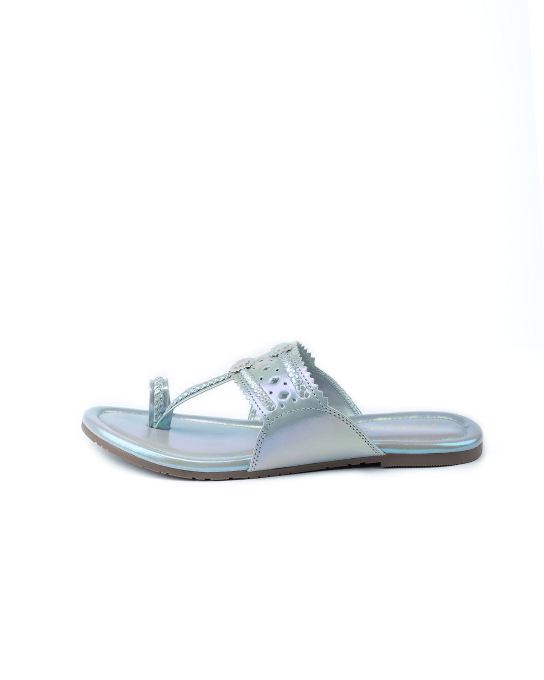 Soya Silver Kolha Flats
