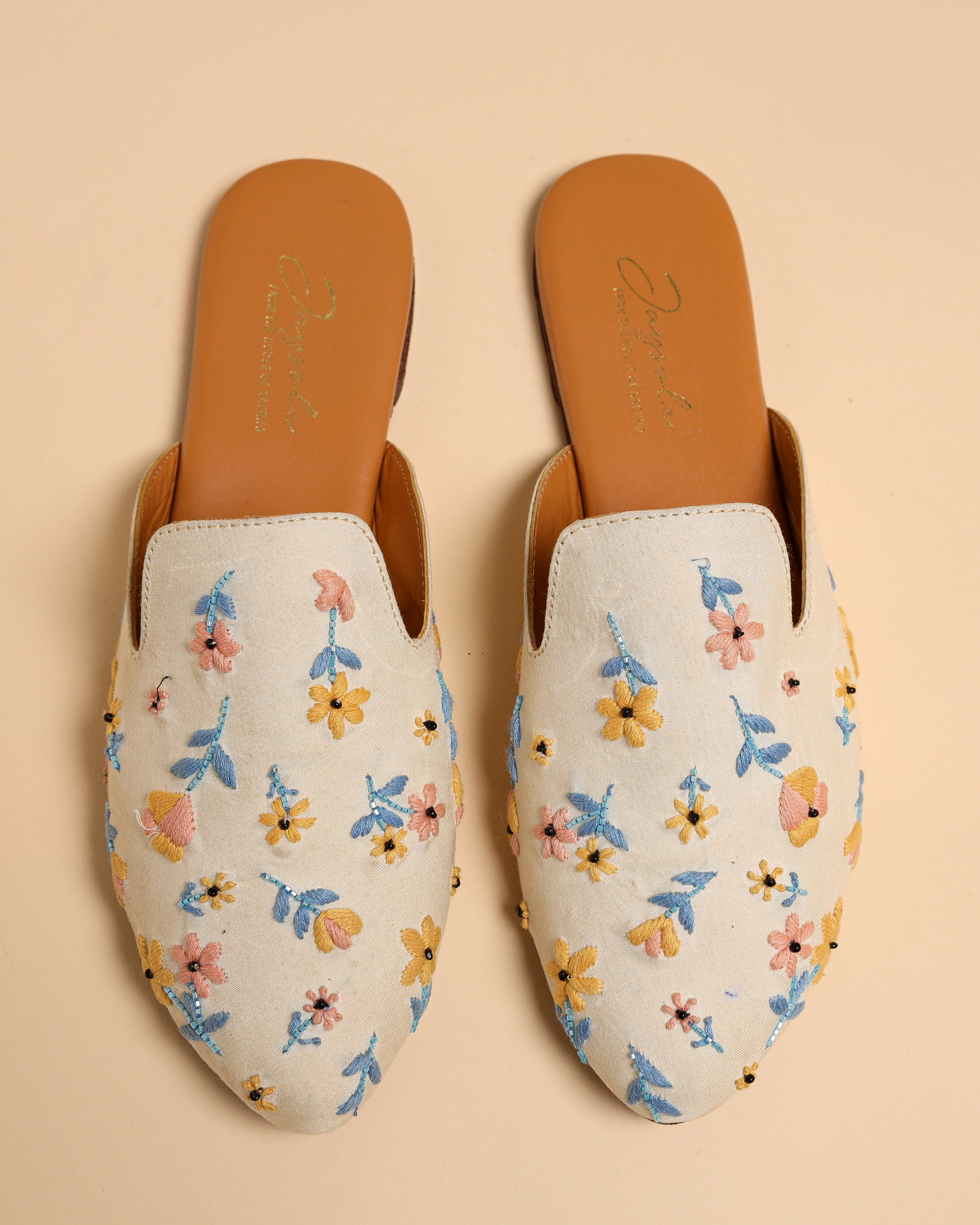 Peachy Keen Handcrafted Mules