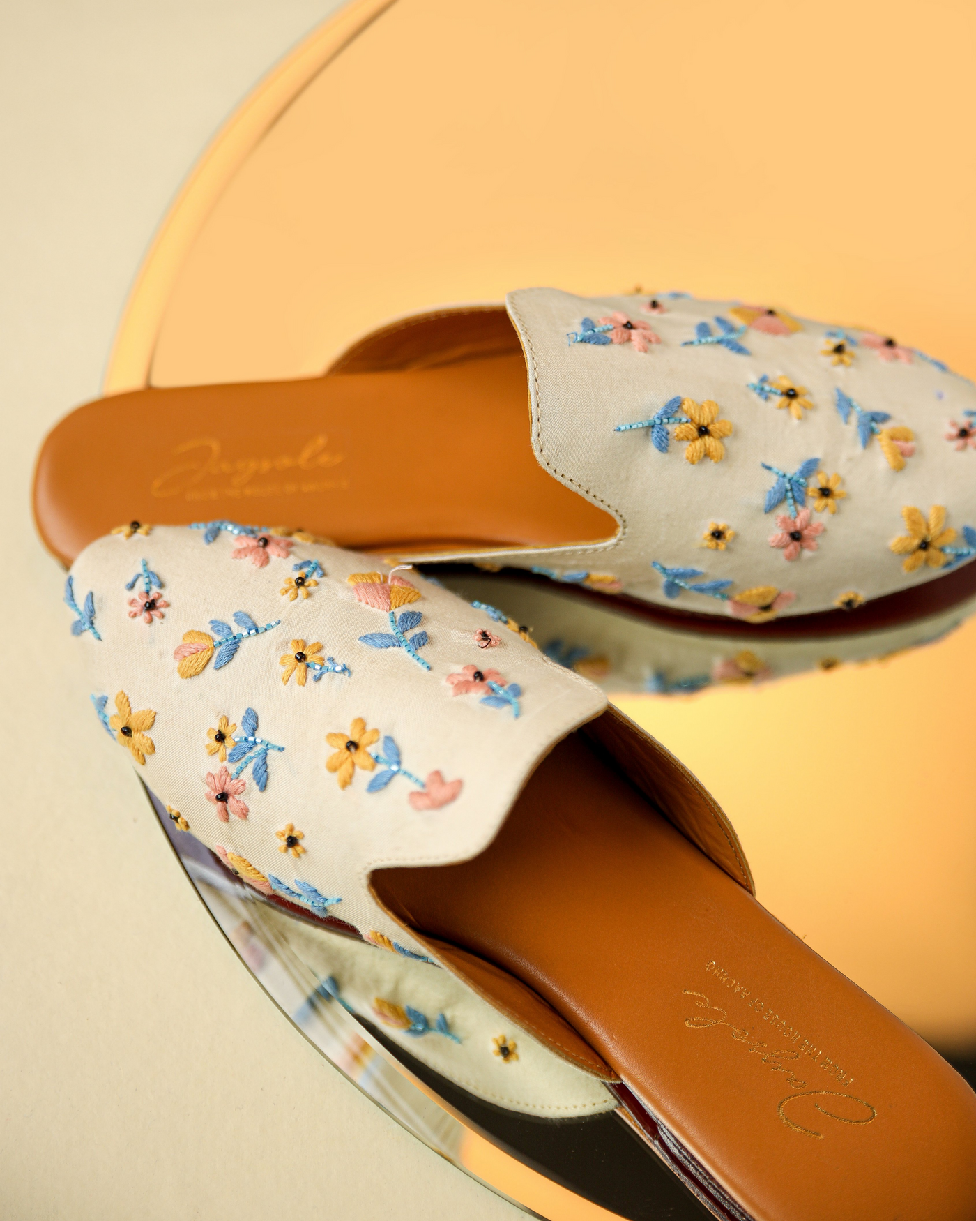 Peachy Keen Handcrafted Mules