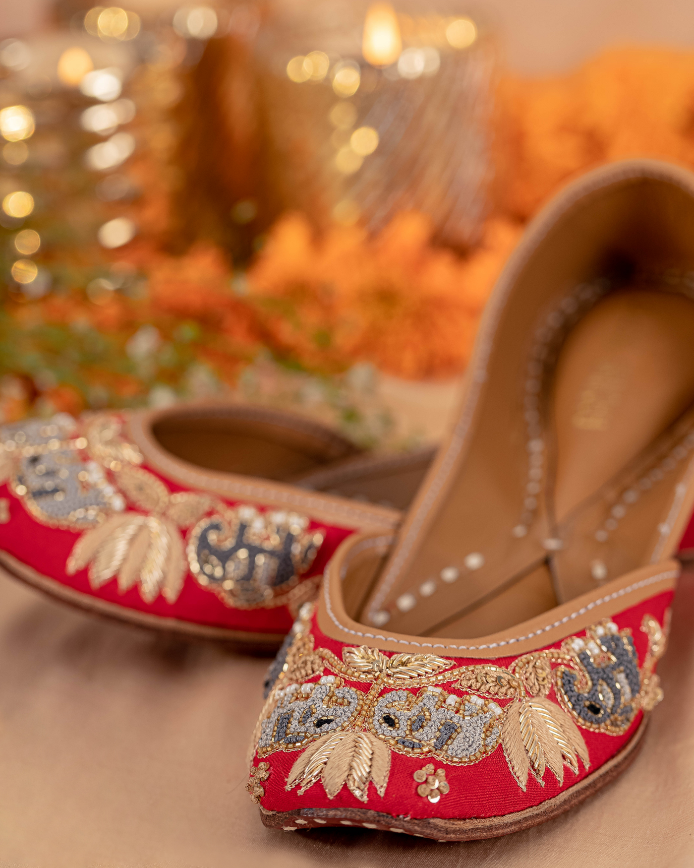 Scarlet Truffle Handcrafted Jutti