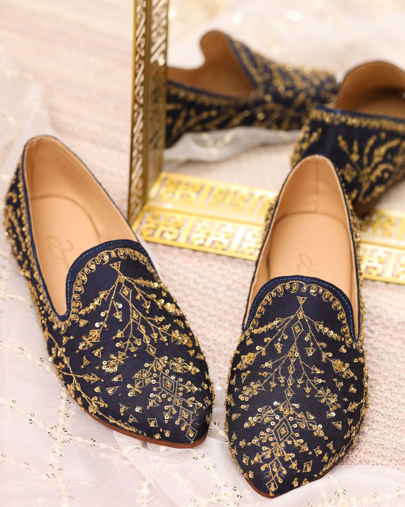 BLUEBERRY HANDCRAFTED LOAFERS