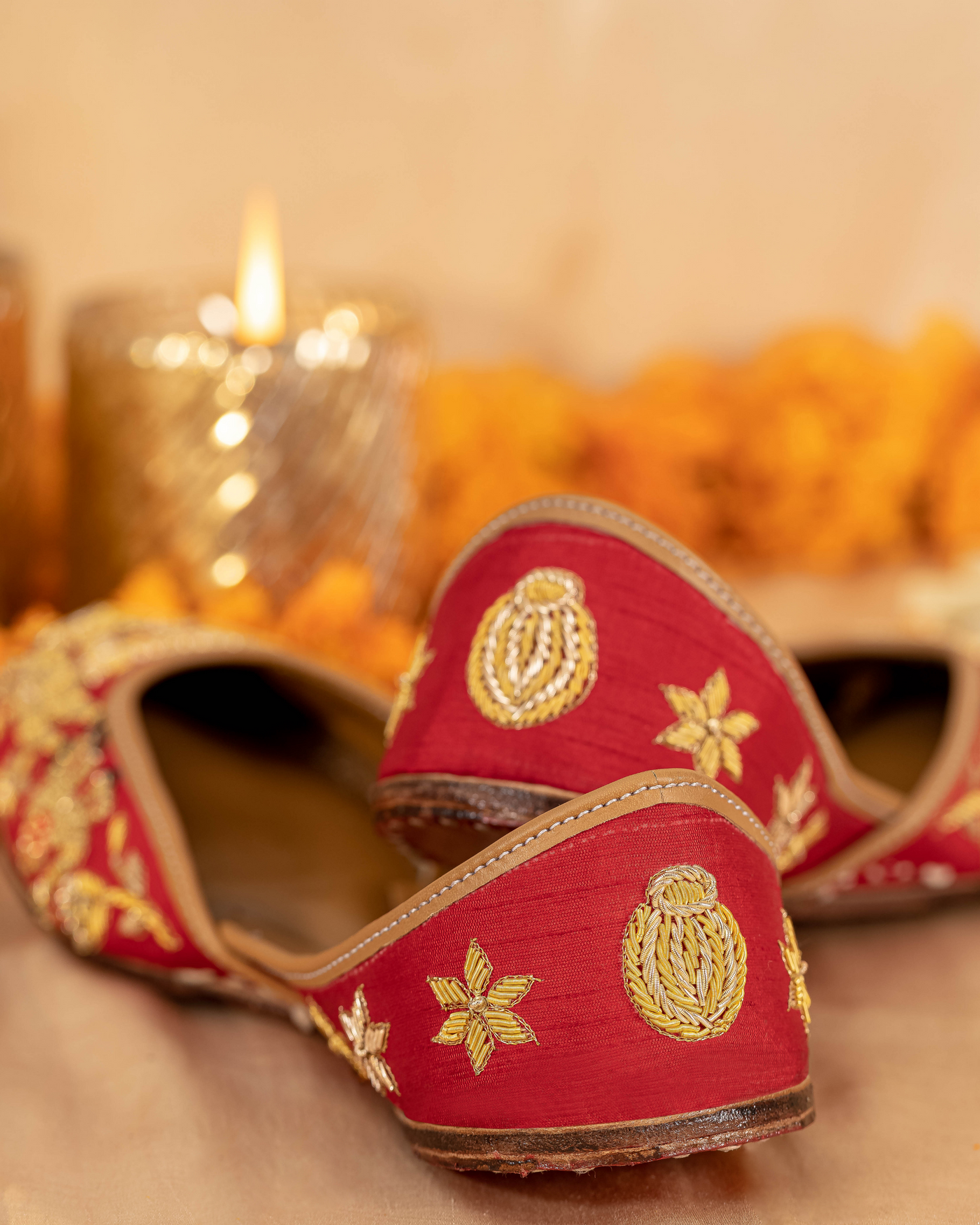 Blushing Bride Handcrafted Jutti