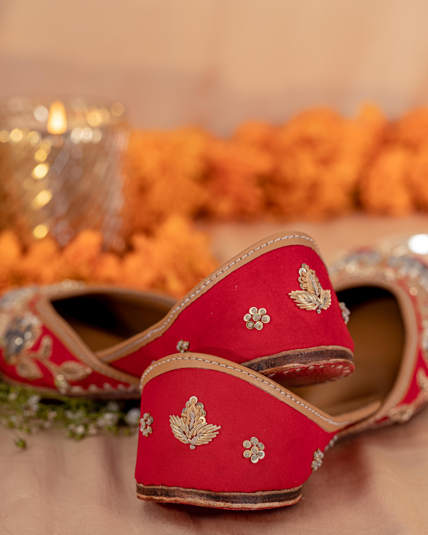 Scarlet Truffle Handcrafted Jutti