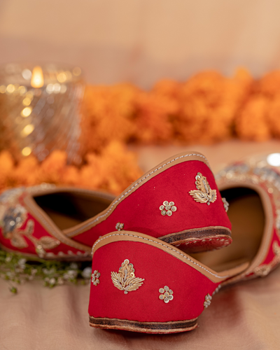 Scarlet Truffle Handcrafted Jutti