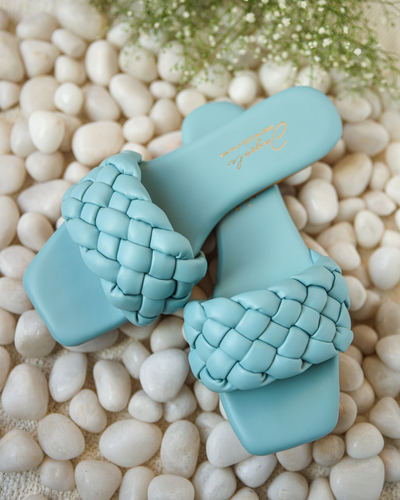 Coastal Shade Braided Slides