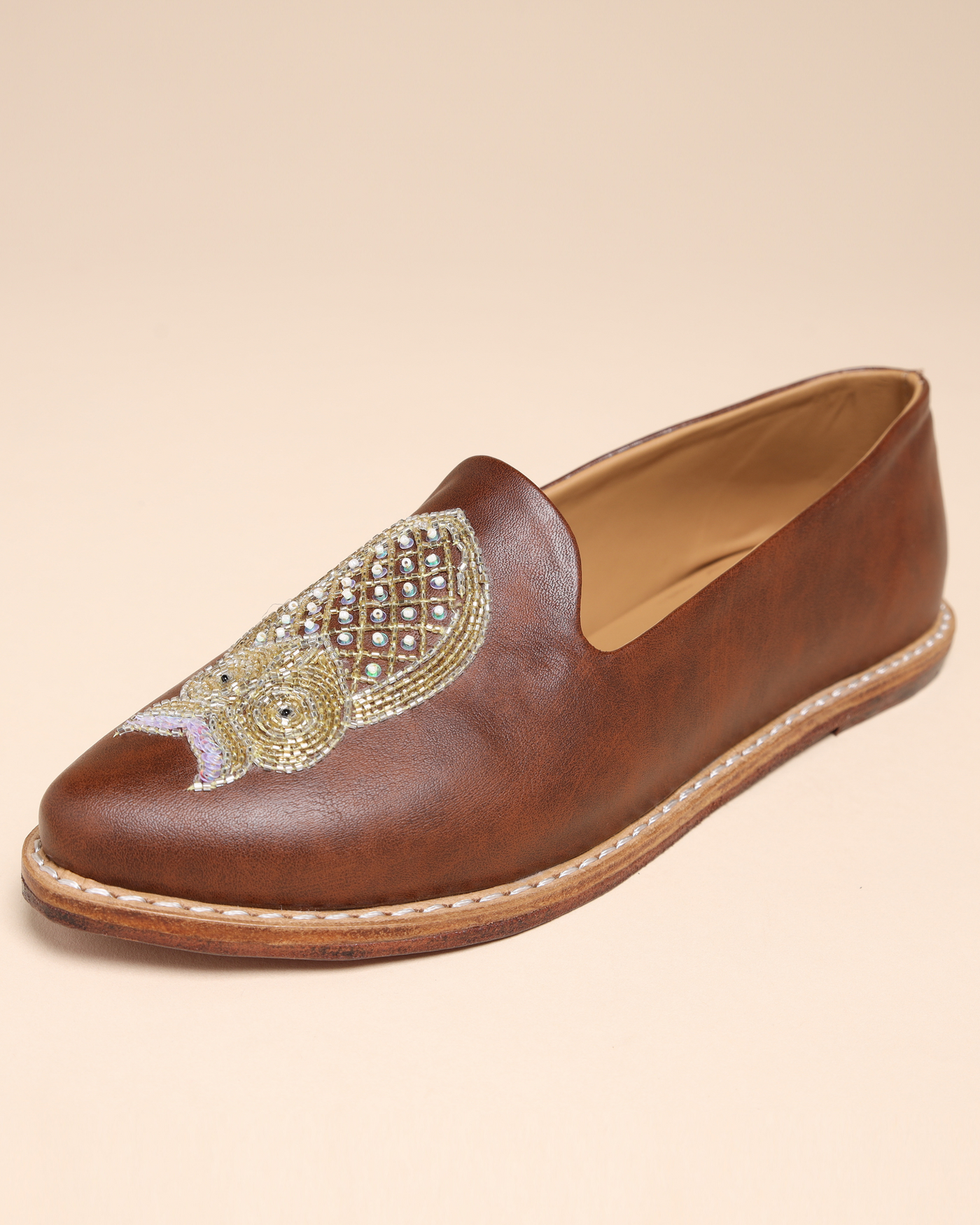 Misty Jade Handcrafted Loafers
