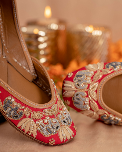 Scarlet Truffle Handcrafted Jutti
