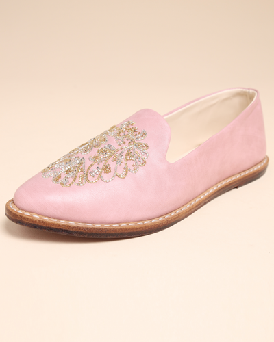 Sterling Blush Handcrafted Loafers