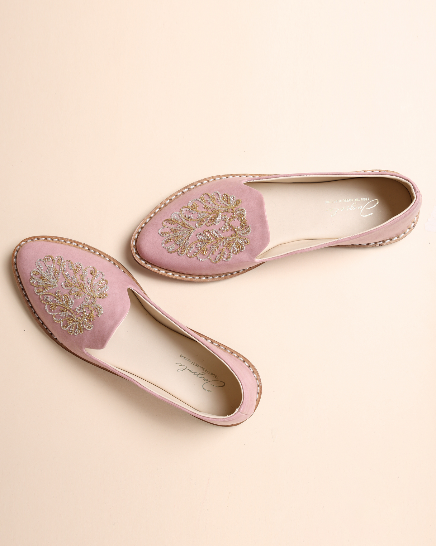 Sterling Blush Handcrafted Loafers