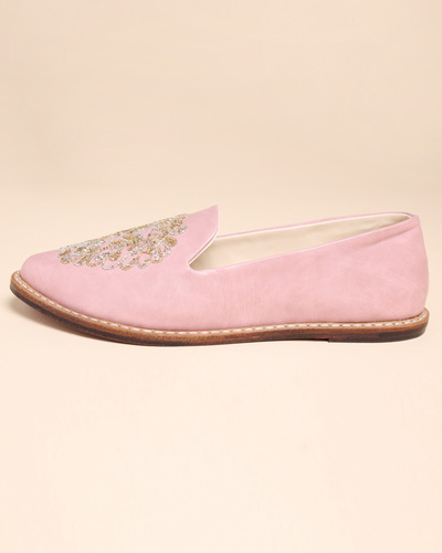 Sterling Blush Handcrafted Loafers
